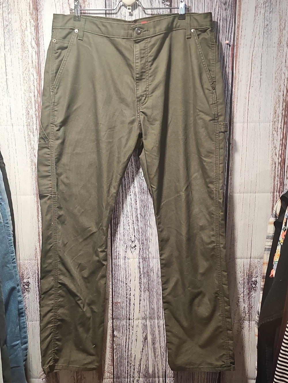 Dickies Olive Green Work Cargo Pants